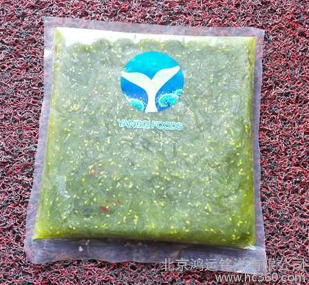 洋琪中华海草 速冻腌制调味类水产品1kg绿色健康海草